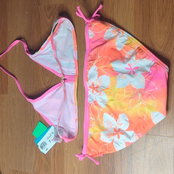 NWT Malibu Girls 2 Pc Bikini Size 16 - Picture 4 of 8
